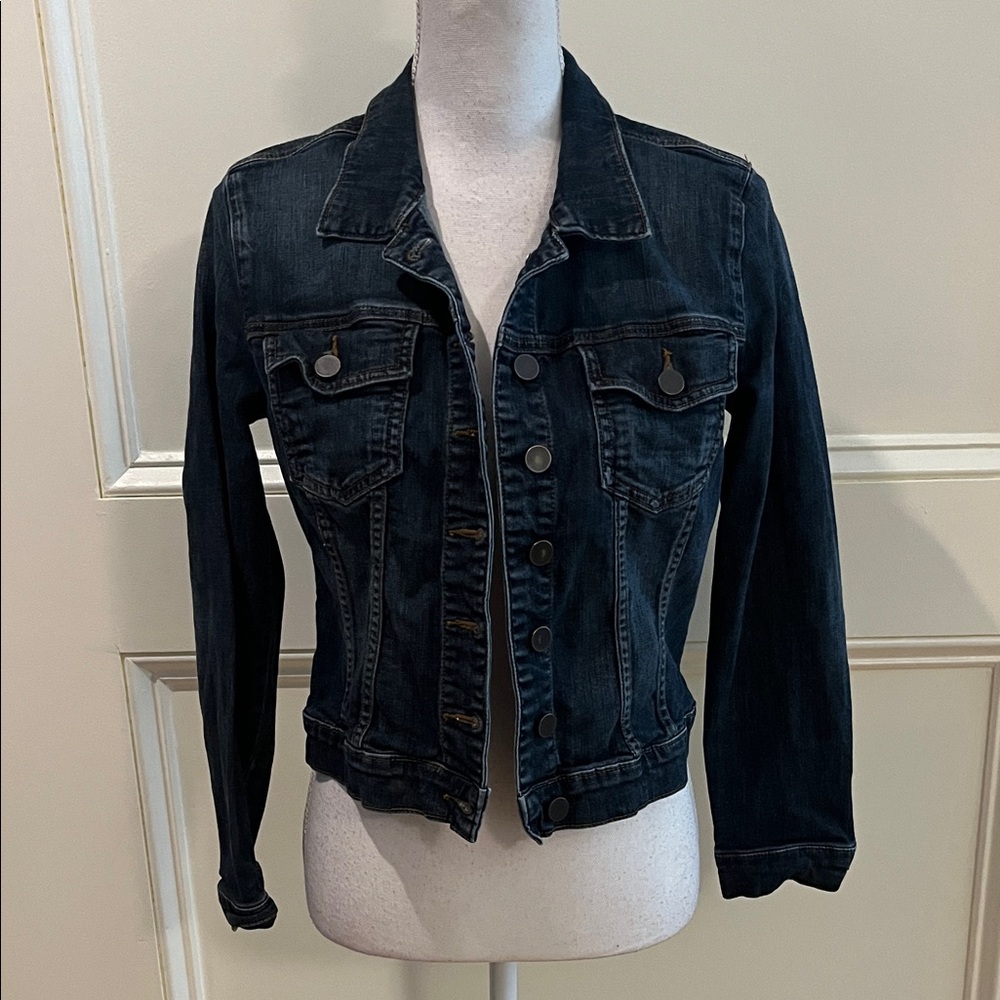 Kut from the Kloth Dark Blue Jean Jacket